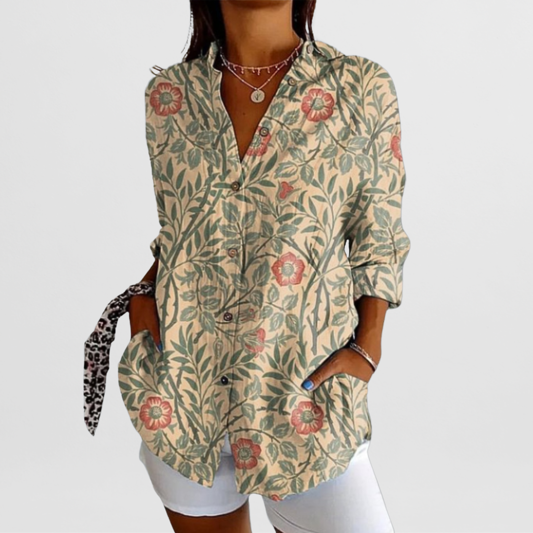 Ashcroft | Hilda Elegant Vintage Floral Blouse