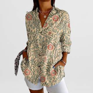 Ashcroft | Hilda Elegant Vintage Floral Blouse