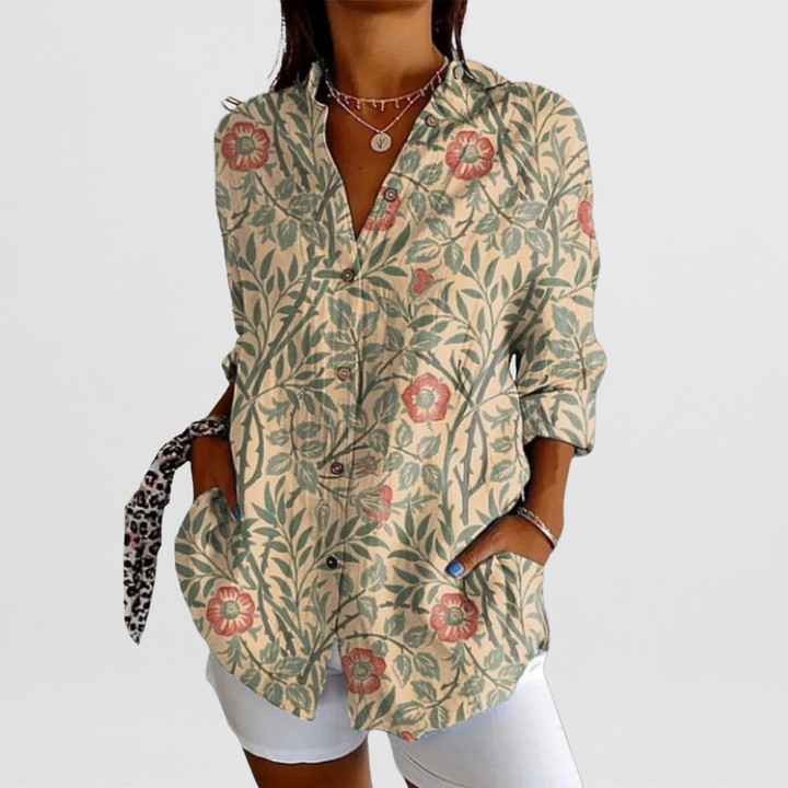 Ashcroft | Hilda Elegant Vintage Floral Blouse
