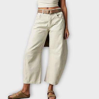 Ashcroft | Wide-Leg Comfort Jeans