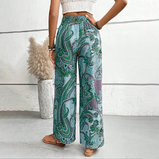 Ethnic Print Trousers