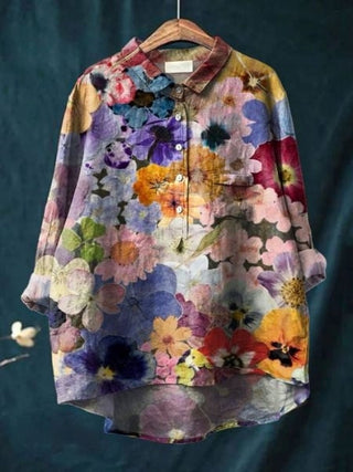 Ashcroft | Floral French Vintage Blouse