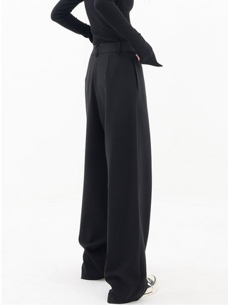 Ashcroft | Asymmetric Waist Baggy Trousers