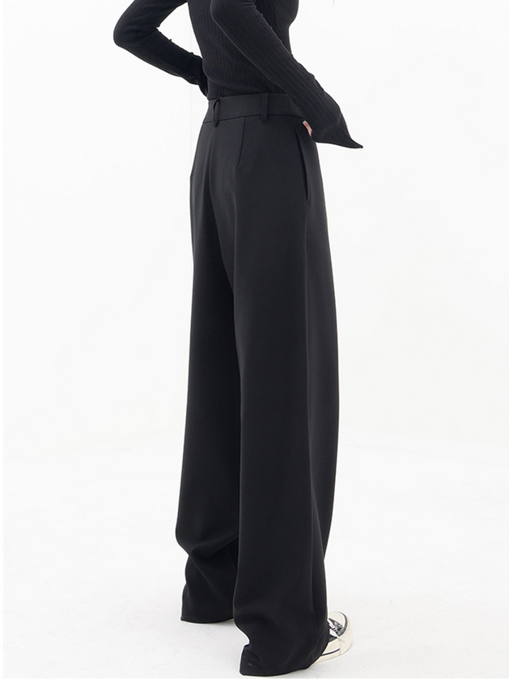 Ashcroft | Asymmetric Waist Baggy Trousers