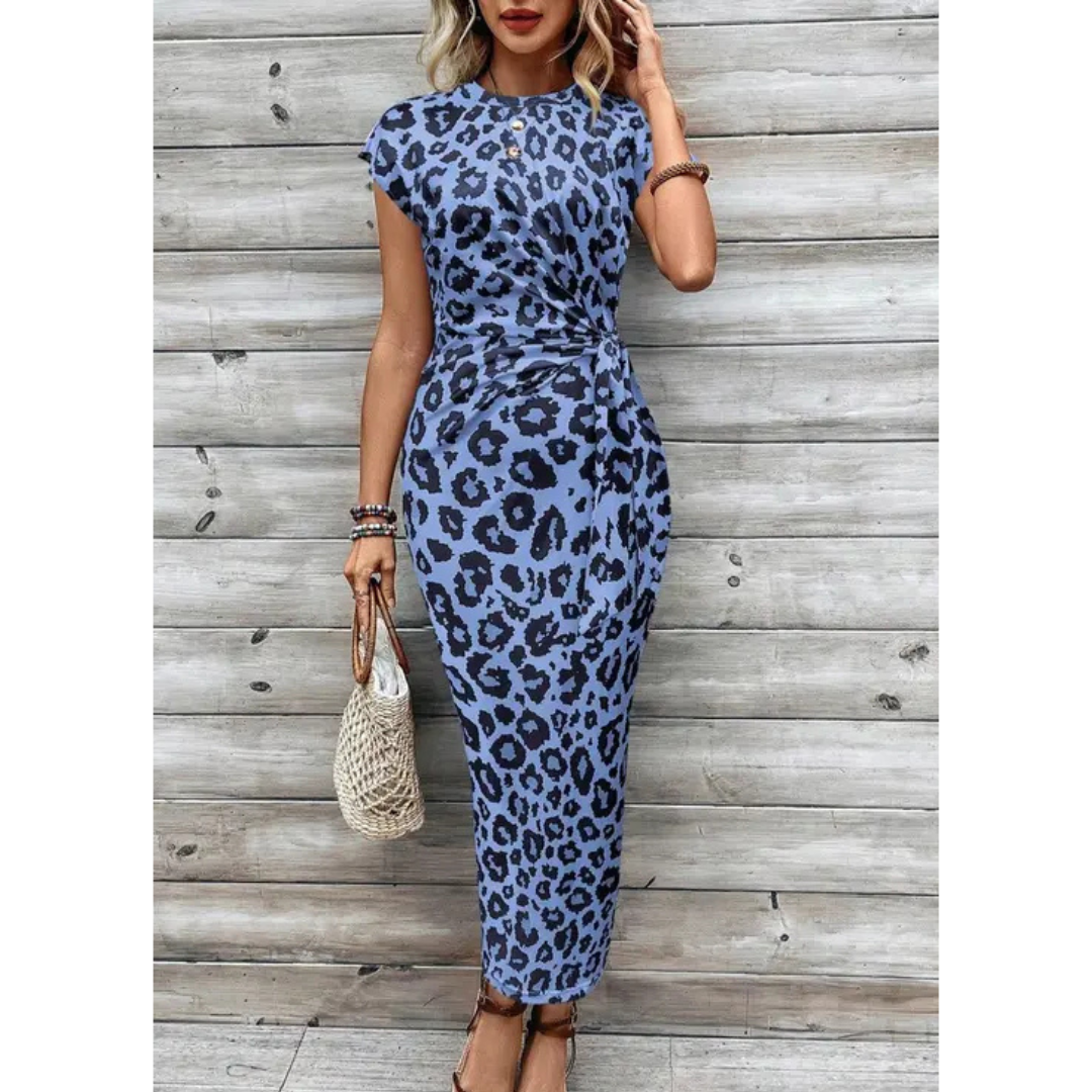 Ashcroft Chic Bodycon Dress with Flutter Sleeves – view 5
