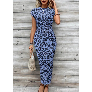 Ashcroft Chic Bodycon Dress with Flutter Sleeves – view 5