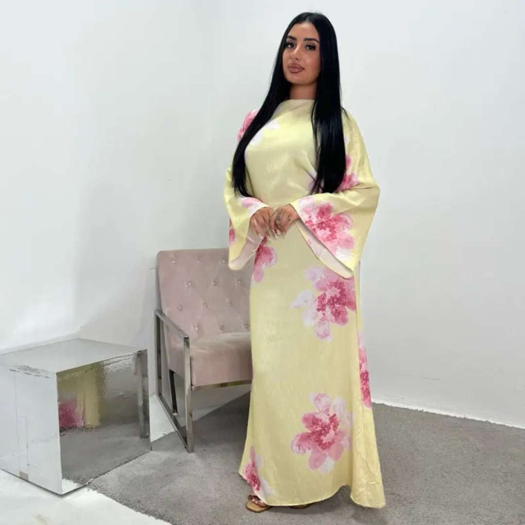 Ashcroft Modest Floral Loose Fit Maxi Dress – view 4