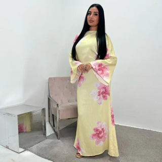 Ashcroft Modest Floral Loose Fit Maxi Dress – view 4