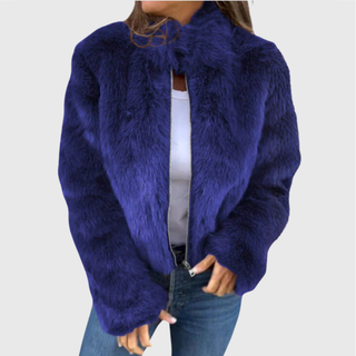 Rebecca | Plush Cropped Jacket