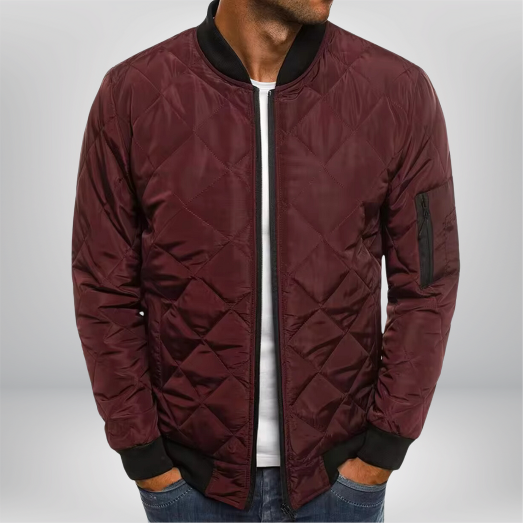 Ashcroft | Premium Quilted Bomber Jacket