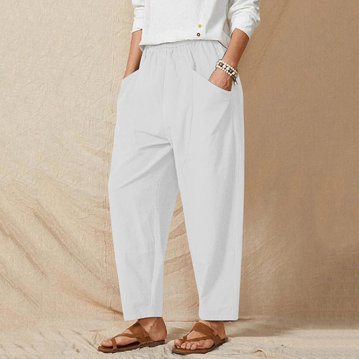 Plain Casual Trousers