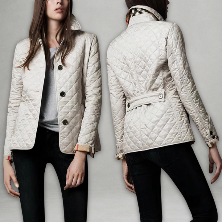 Adelia | Diamond-Quilted Jacket