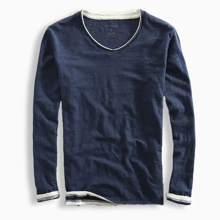 DONACCI Slub Long Sleeve Shirt