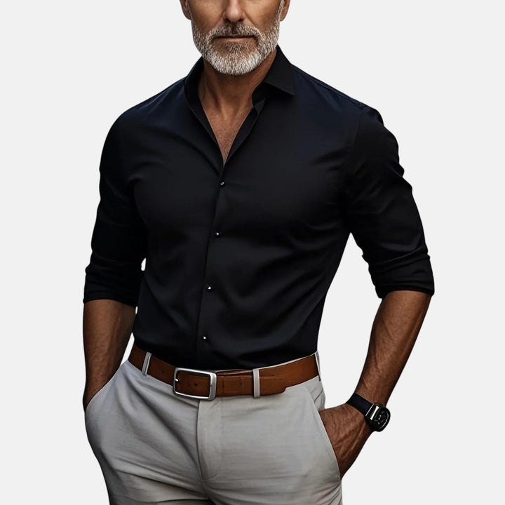 Ashcroft | Men's Slim Fit Non-Iron Business Shirt