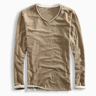 DONACCI Slub Long Sleeve Shirt