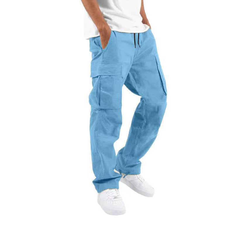 Ashcroft | Men's Wide-Leg Cargo Utility Trousers
