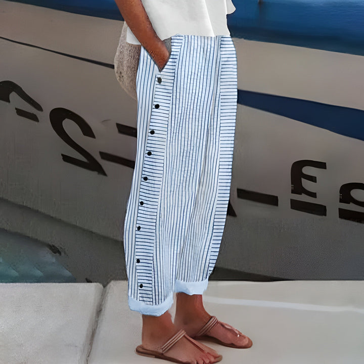 Ashcroft | Daniela Lightweight Linen Trousers