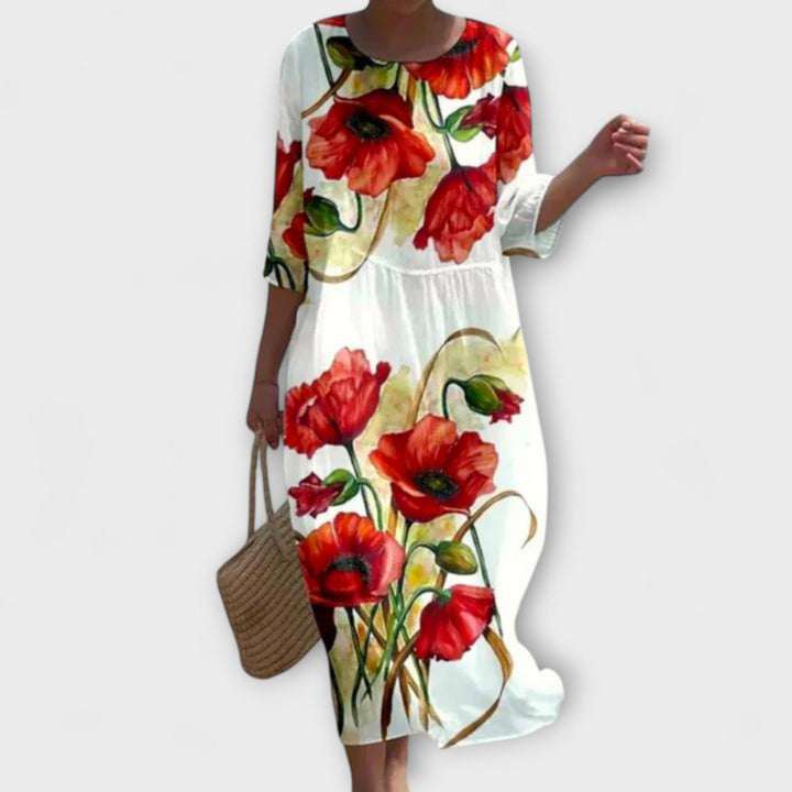 Ashcroft Elegant Floral Summer Maxi Dress – view 4