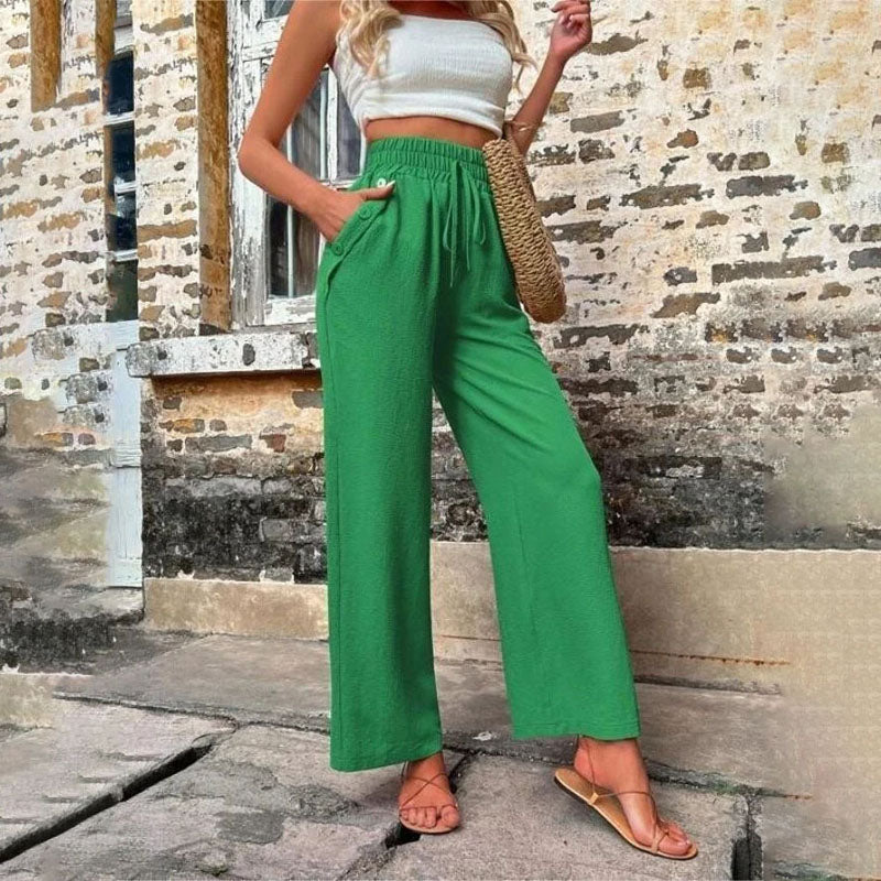 Plain Casual Trousers