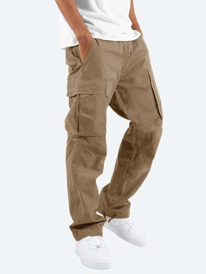 Ashcroft | Men's Wide-Leg Cargo Utility Trousers