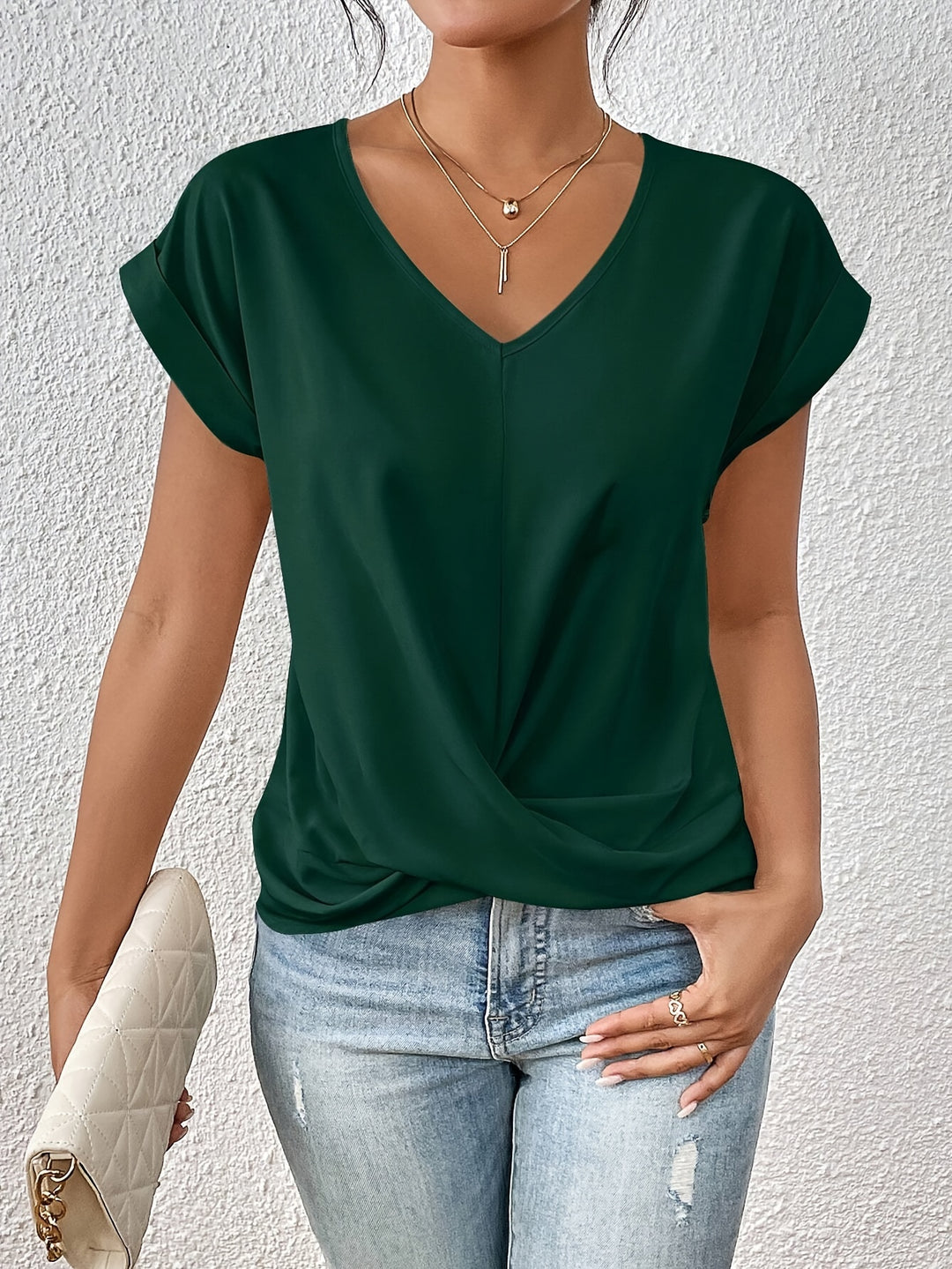 Ashcroft | Tionna Cosy V-Neck Shirt