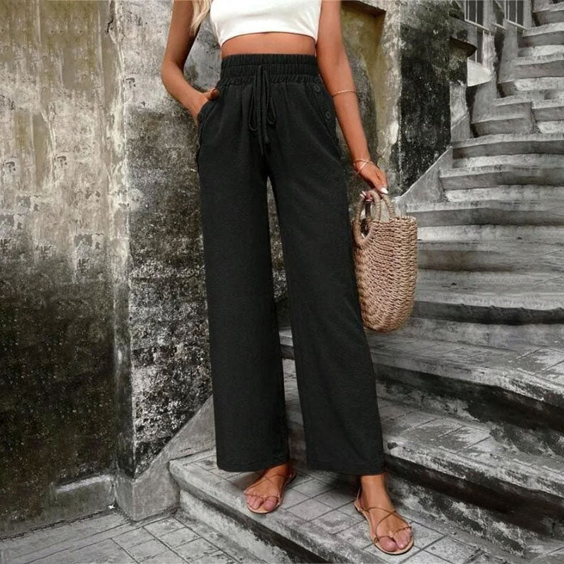 Plain Casual Trousers