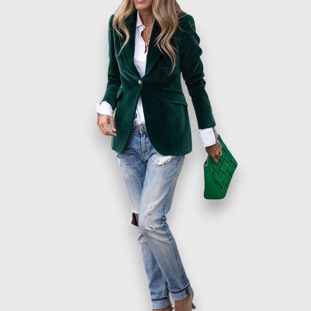 Genevra | Tailored Single-Button Blazer