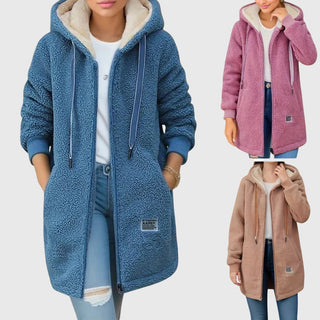 Noelle | Cosy Hooded Zip Jacket