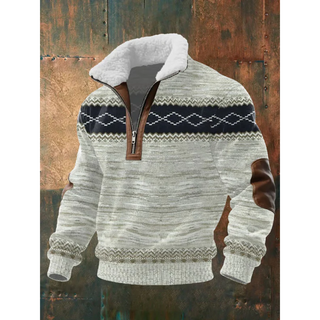 Ettiene | Fleece Zip Turtleneck