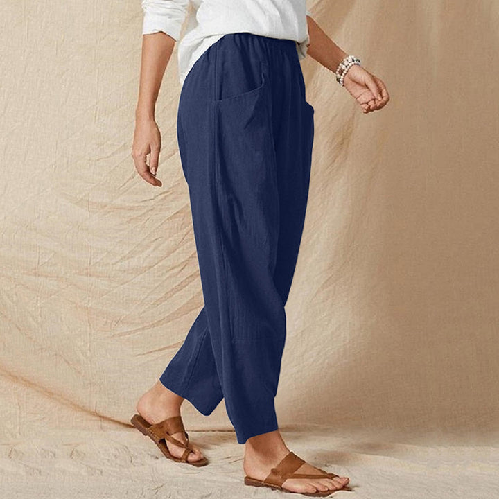 Plain Casual Trousers
