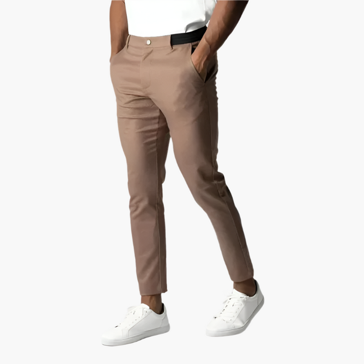 Ashcroft | Men's Slim-Fit Chinos