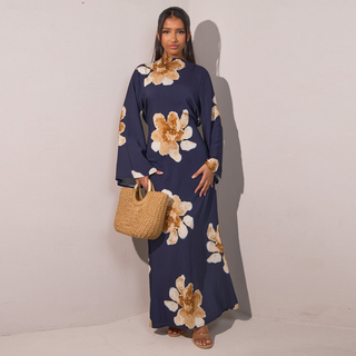 Ashcroft Modest Floral Loose Fit Maxi Dress – view 5