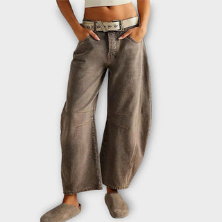 Ashcroft | Wide-Leg Comfort Jeans