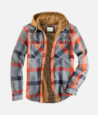 DONACCI Lined Flannel Shirt Jacket