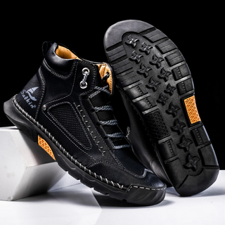 Ashcroft | St. Moritz Leather High-Top Shoes