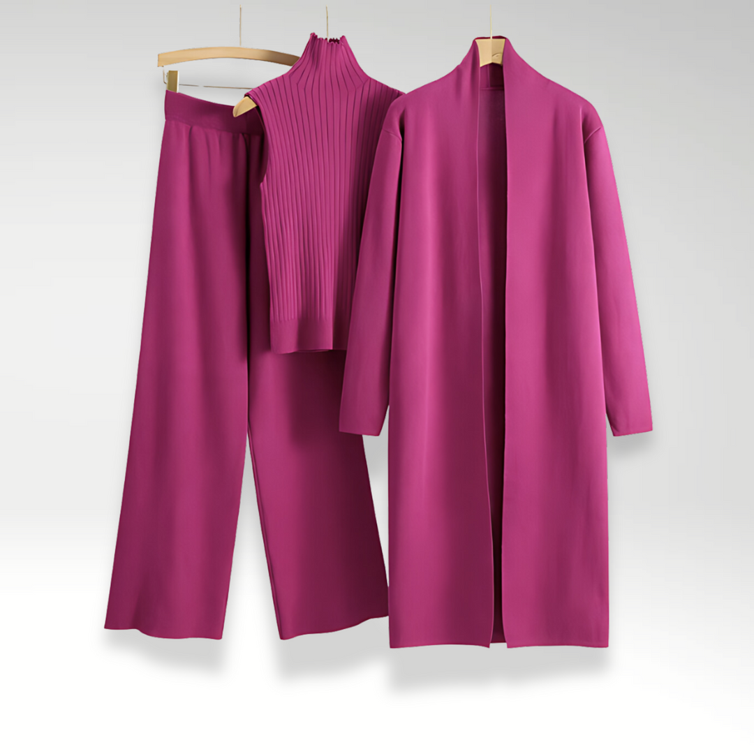 Cazel | Luxe Knit Three-Piece Set