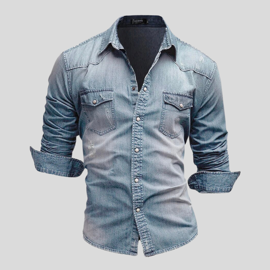 Cazel | Modern-Style Denim Shirt