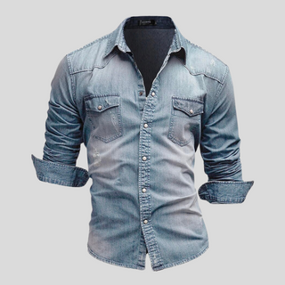 Cazel | Modern-Style Denim Shirt