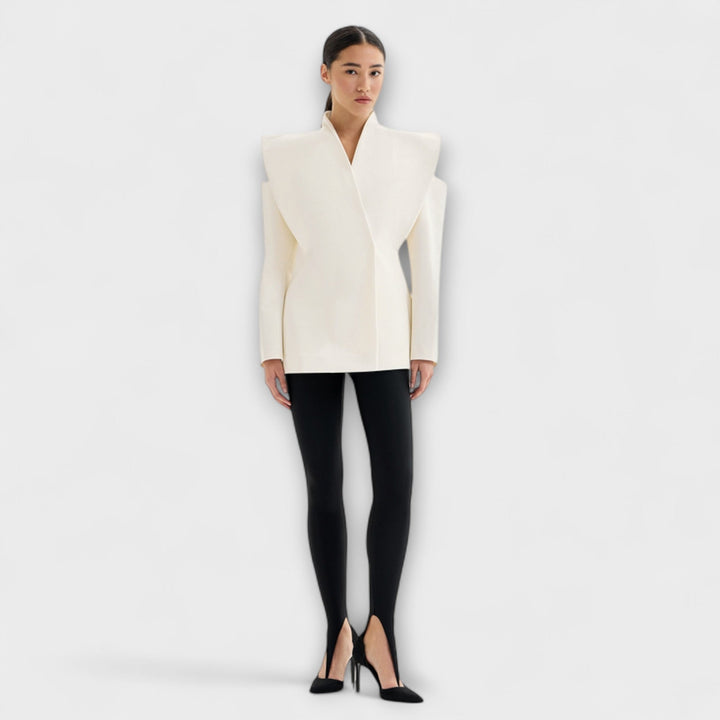 Ashcroft | Valeria Sculptural Shoulder Blazer