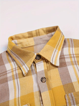 Ashcroft | Checked Long Sleeve Summer Shirt