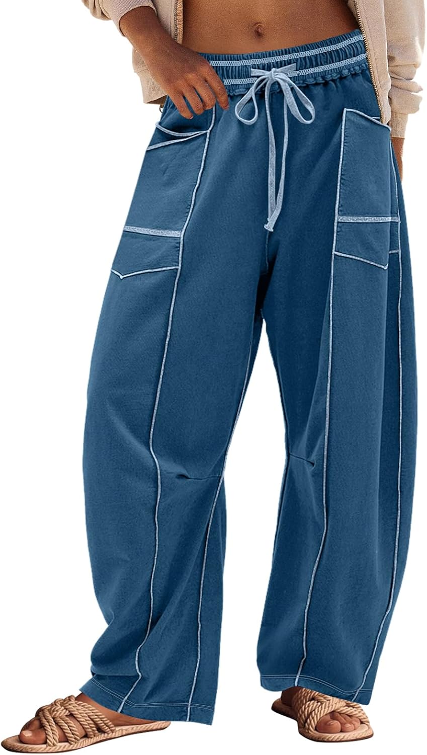 Ashcroft | Barrel-Leg Lounge Trousers