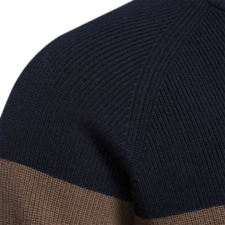DONACCI Colorblock Zip Cardigan