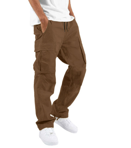 Ashcroft | Men's Wide-Leg Cargo Utility Trousers