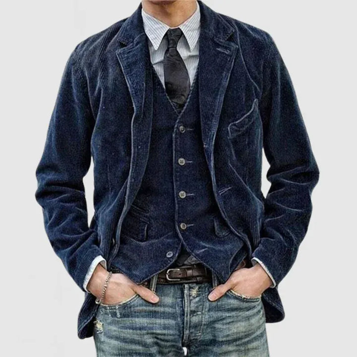 Ashcroft | Italian Corduroy Jacket and Waistcoat Set