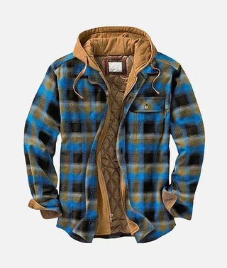 DONACCI Lined Flannel Shirt Jacket