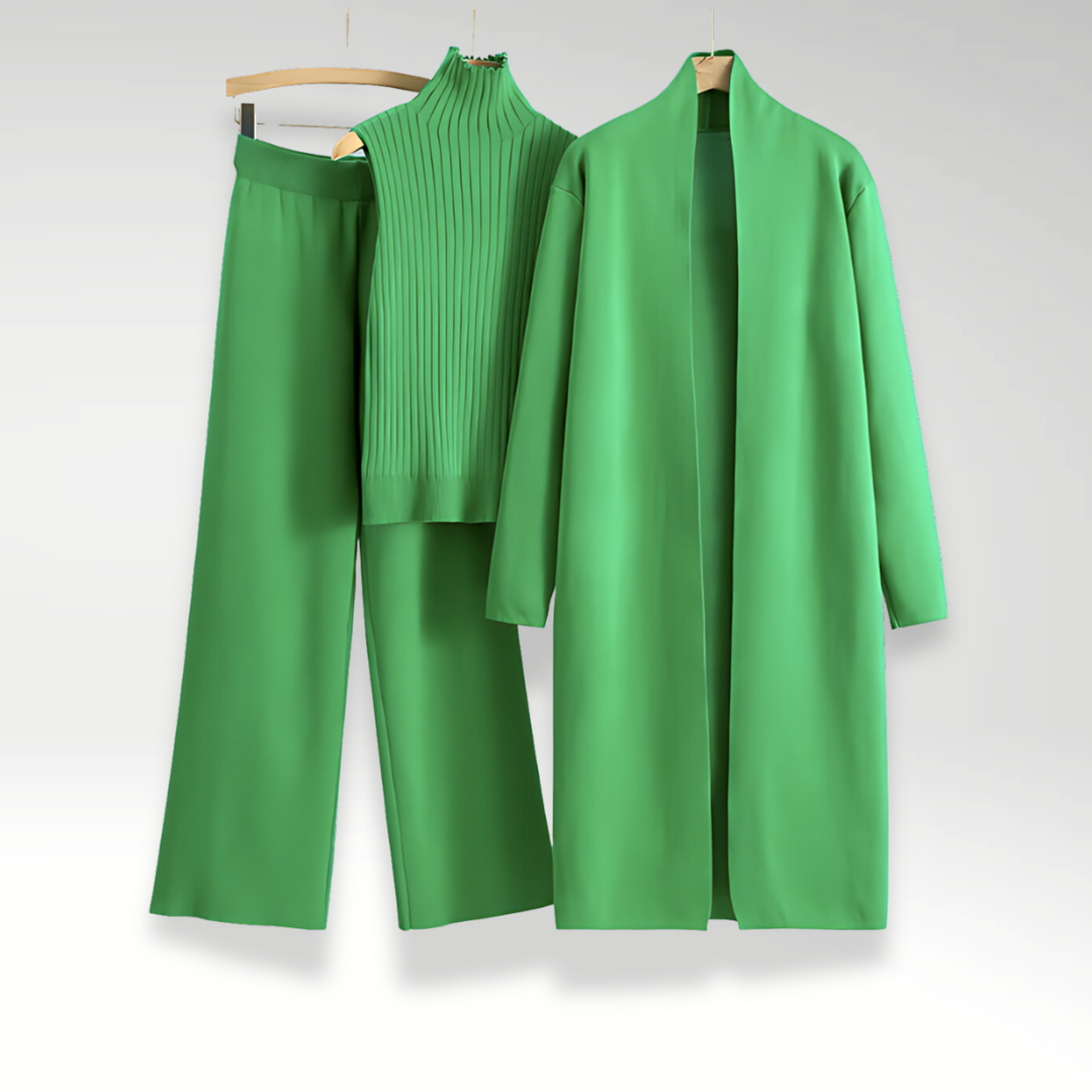 Cazel | Luxe Knit Three-Piece Set