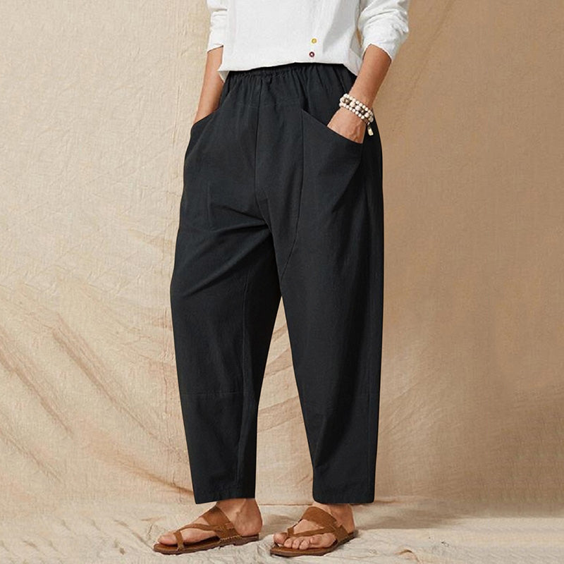 Plain Casual Trousers