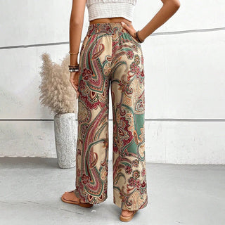 Ethnic Print Trousers