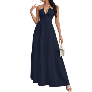 Ashcroft Minimalist Loose Fit Beach Vacation Dress – view 6
