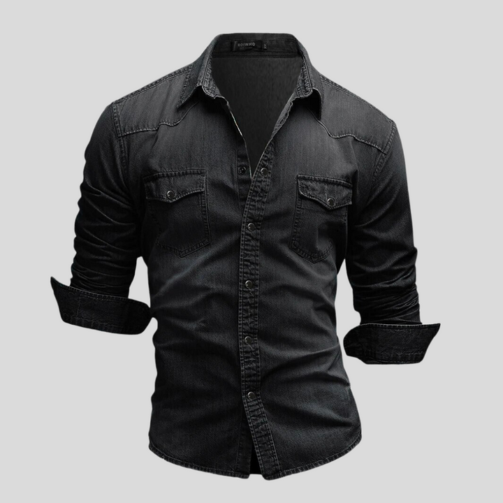 Cazel | Modern-Style Denim Shirt